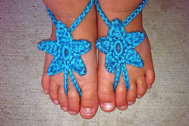 Baby Star Barefoot Sandals