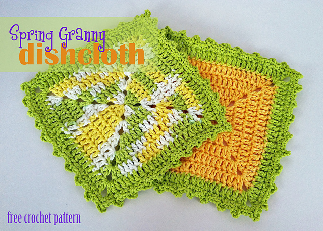 Spring Granny Dishcloth