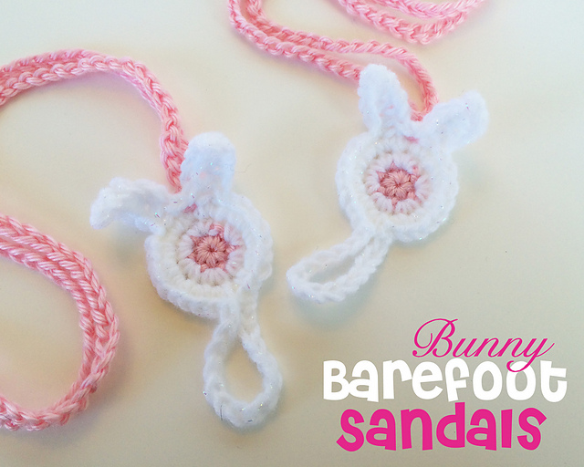 Bunny Barefoot Sandals