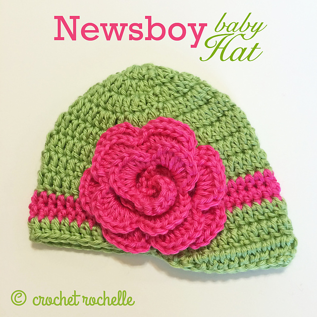 Newsboy Baby Hat