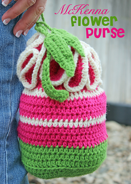 McKenna Flower Purse