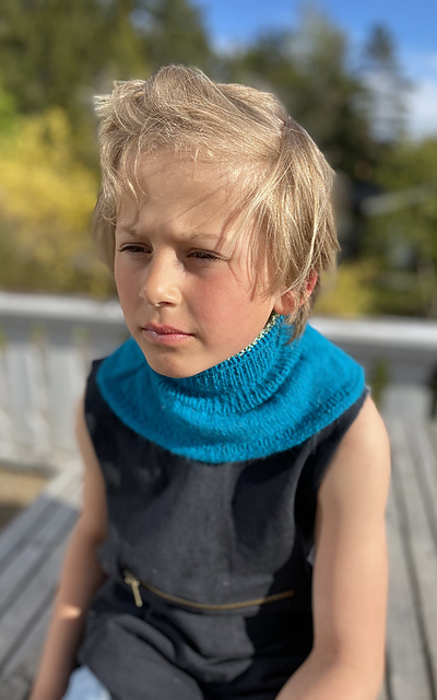 Mormors enkle hals / Granny's Simple Neckwarmer