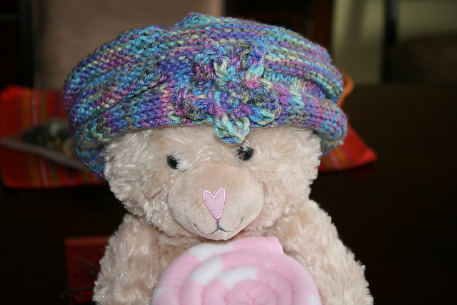 Child's Ridged Knit Cap