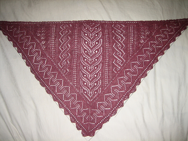Tiger Eye Shawl