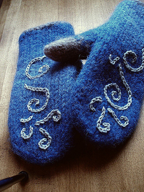 Pumpula Mittens
