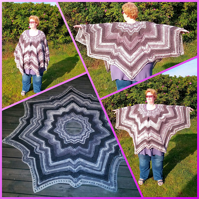 Starry Nights Poncho