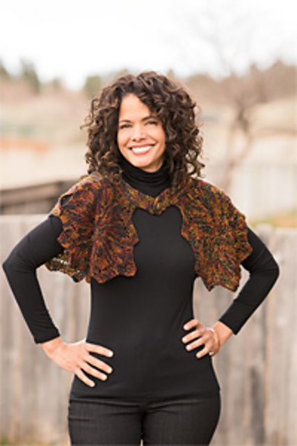 Shadows & Smoochie Swirls Shawl