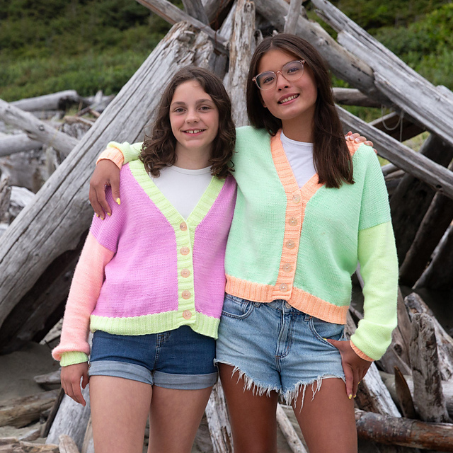 Ravelry: Besties Cardigan pattern by tincanknits