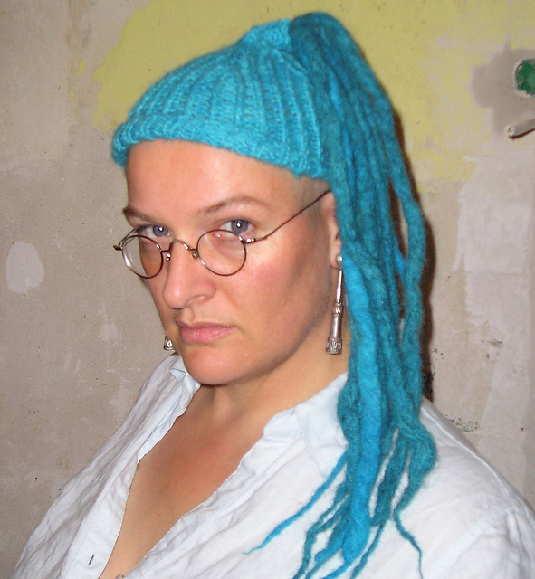 Irie hat (with dreadlocks)