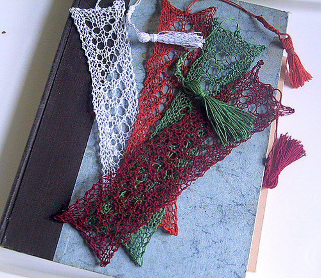Gull Wings Lace Bookmark
