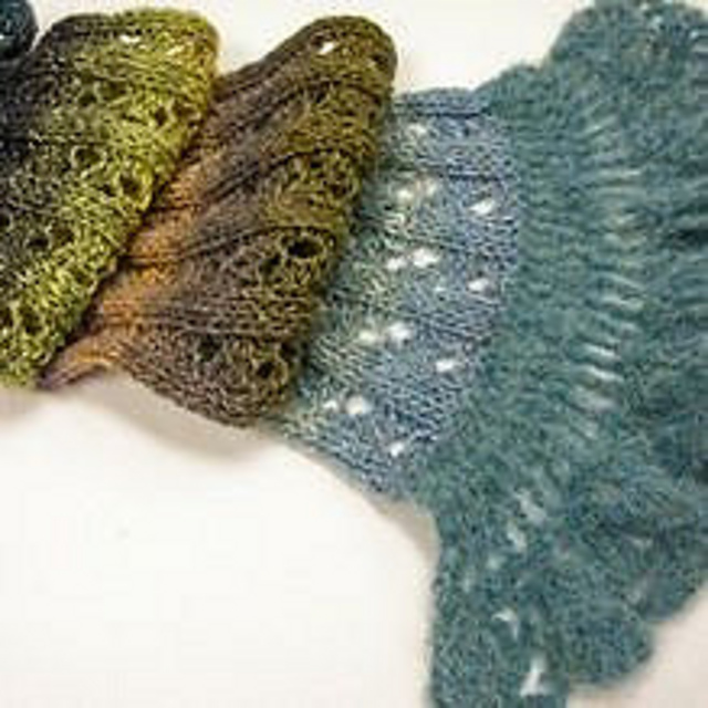 Knitting Meets Crochet Scarf