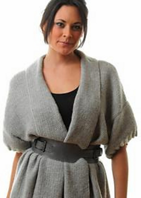 2124 BC Jacket in moss stitch