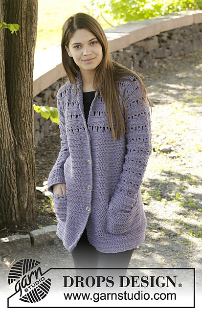 158-38 Lavender Touch Cardigan