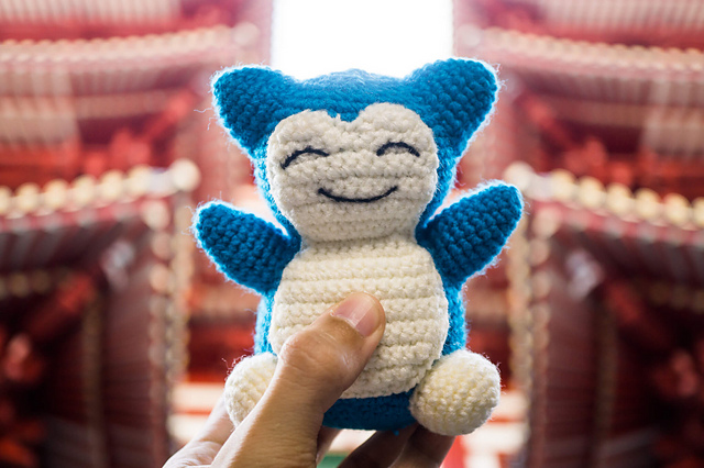 Snorlax from Pokemon Amigurumi