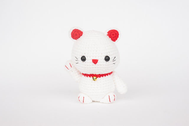 Mewo Mewo the Maneki Neko Amigurumi