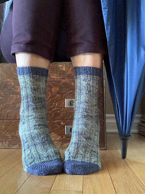 Autumn Rain Socks