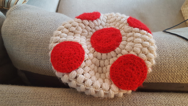 Puff Stitch Newborn Hat