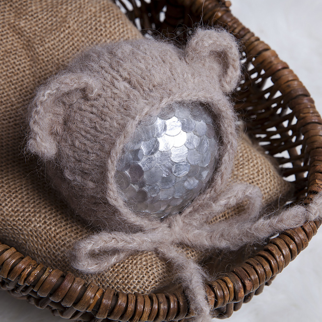 Harry Bear Newborn Bonnet
