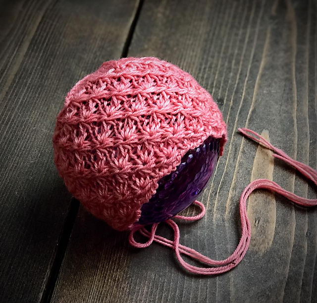 India Newborn Bonnet