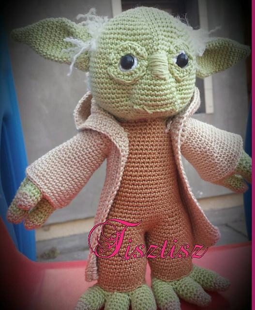 Yoda amigurumi