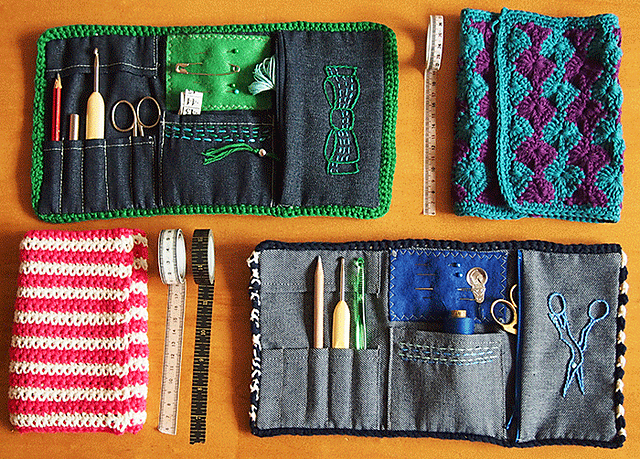 Trousse à ouvrage « spéciale chouettekitteuse »