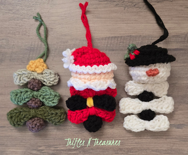 Quaint Country Christmas Ornaments