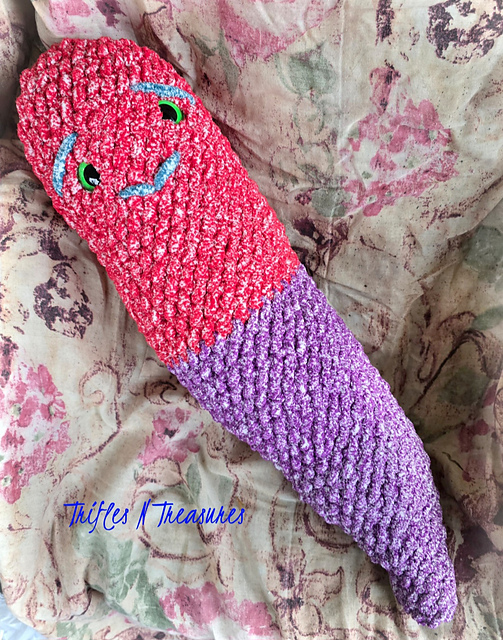 Emotional Support Gummy Worm