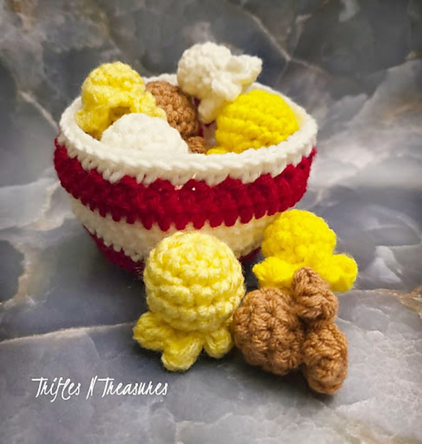 Popcorn and Bowl
