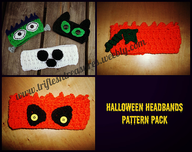 Halloween Headbands Pattern Pack