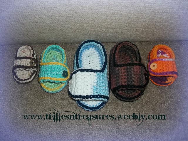 Boys Button Over Sandals
