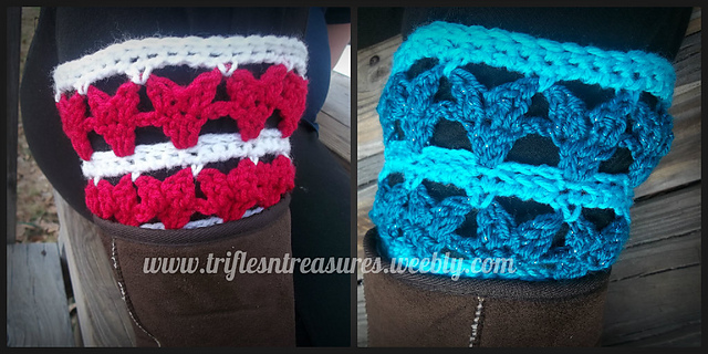 Lovely Ladies Boot Cuffs
