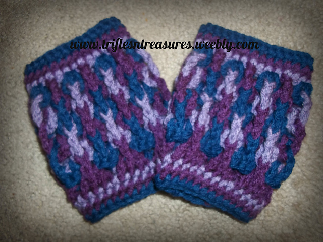 Bunny Trail Legwarmers/Boot Cuffs