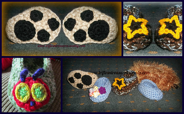 Bulky Yarn Booties