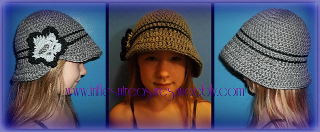 Vintage Brimmed Cloche