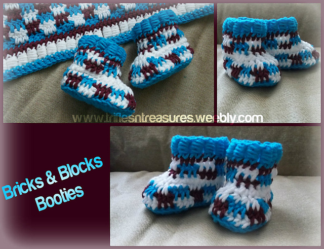 Bricks & Blocks Booties