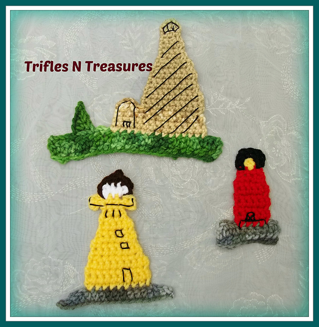 Lighthouses Applique Set