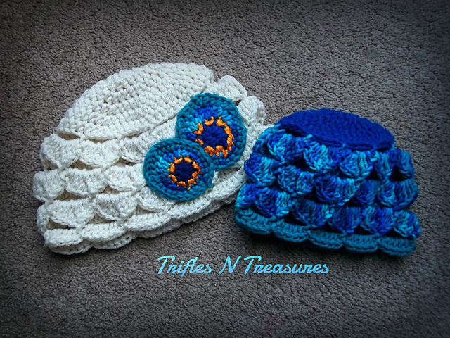 Peacock Feathers Hat