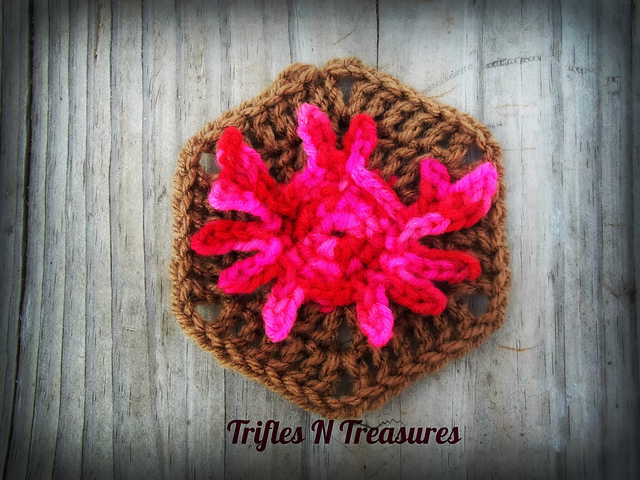 Crab Hexagon Motif