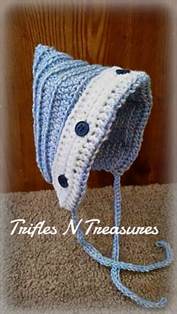 Button Back Bonnet
