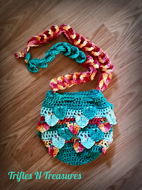 Mermaid Swirls Sack