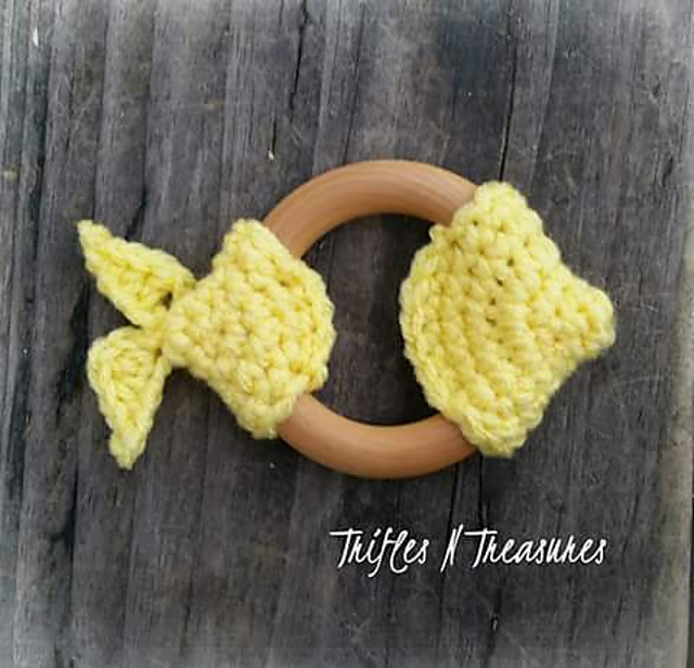 Here, Fishy Fishy Teether