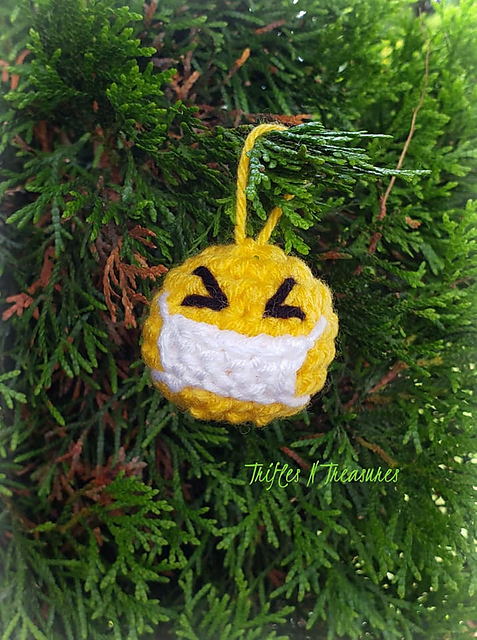 Mask Up! Keychain/Ornament