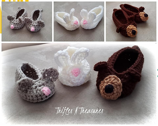 Woodland Baby Slippers