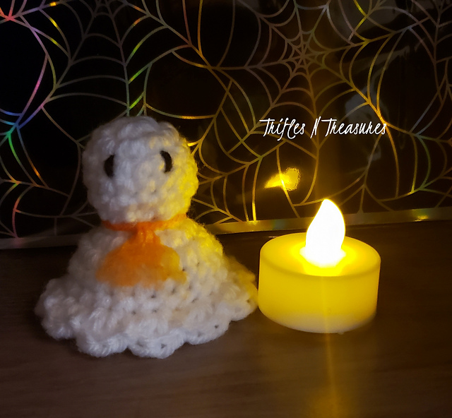 Haunted Tea Light Cover