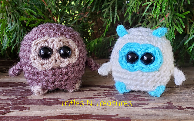 Little Chonks~Bigfoot and Yeti