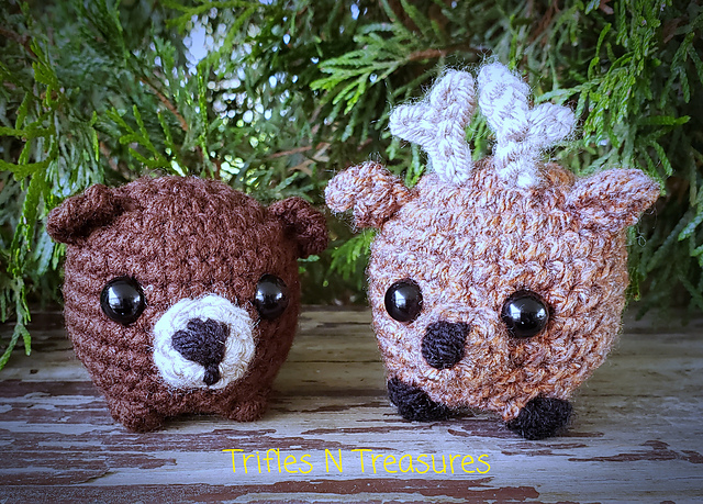 Little Chonks~Deer and Bear