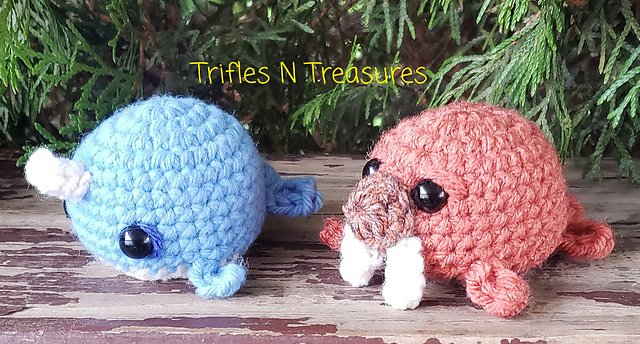 Little Chonks~Narwhal and Walrus