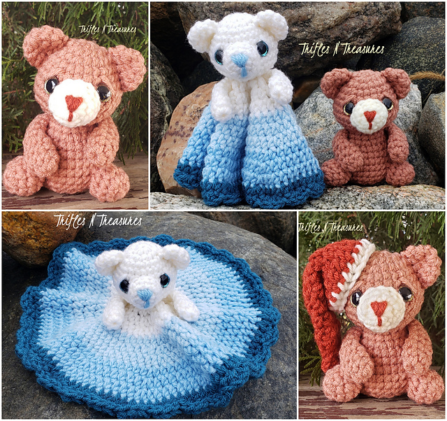 Robear Stuffie and Mini Lovey