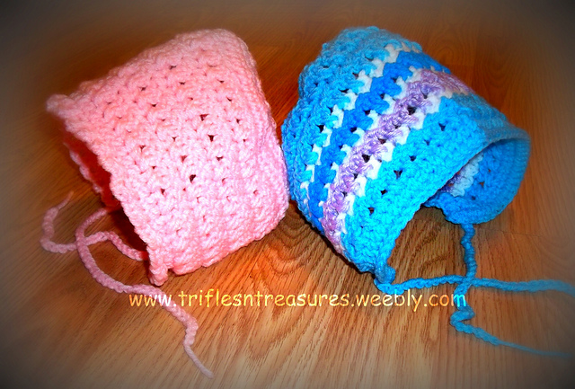 Sweet & Simple Baby Bonnet