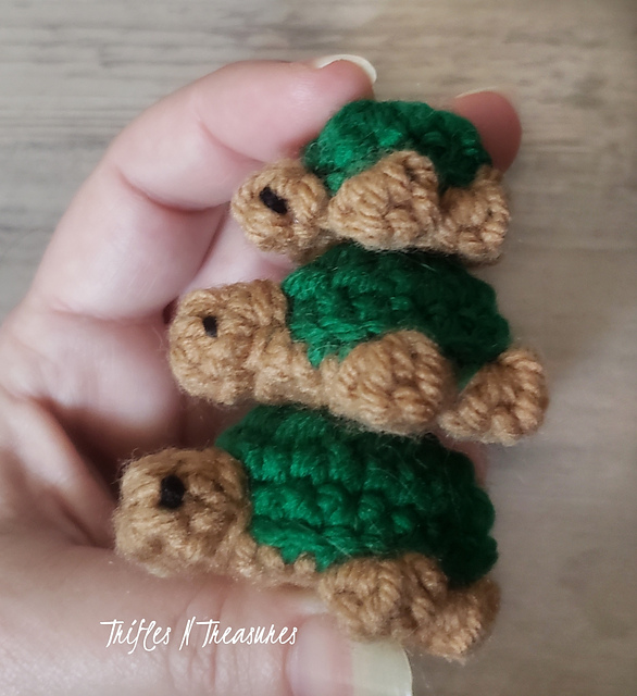 Trio of Tiny Turtles